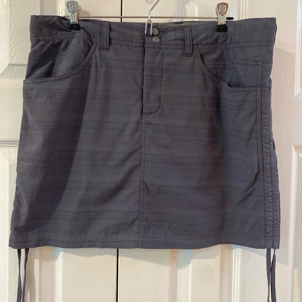 Horny Toad (Toad and Co) Gray Skort/Skirt Size 12